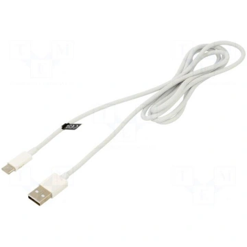 Cable | USB 2.0 | USB A plug,USB C plug | 1.5m | w