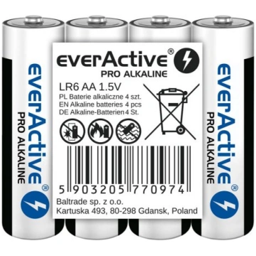 Alkaline batteries everActive Pro Alkaline LR6 AA 
