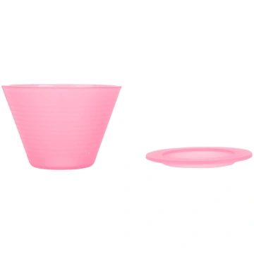 Pour Over Coffee Dripper Food Grade PP Flat Bottom