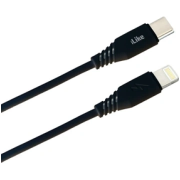 iLike Charging Cable Type-C to Lightning CTL01 Bla