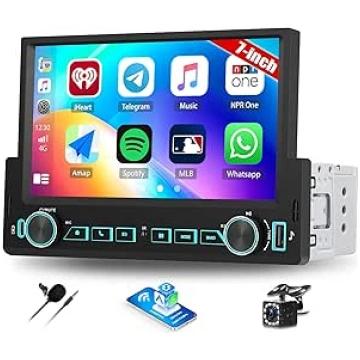 1 Din Autoradio mit 7 Zoll Bildschirm mit Wireless
