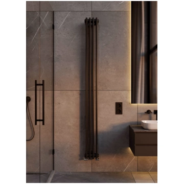 2 kolonnu vertikālais radiators 1800 × 200 mm, krā