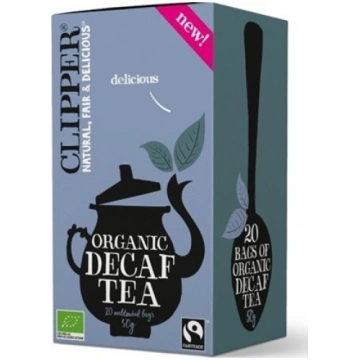 Clipper HERBATA CZARNA BEZKOFEINOWA FAIR TRADE BIO