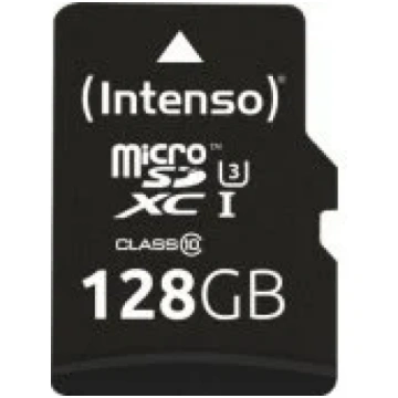 Intenso Micro SDXC 128GB Class 10 3433491 atmiņas