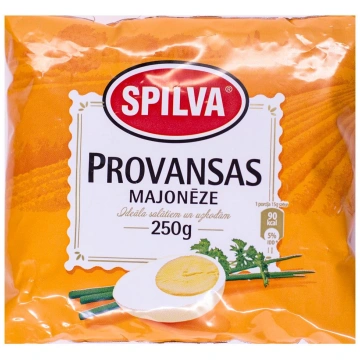 Majonēze SPILVA "Provansas" 250 ml