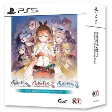 PS5 Atelier Ryza Secret Trilogy Deluxe Pack