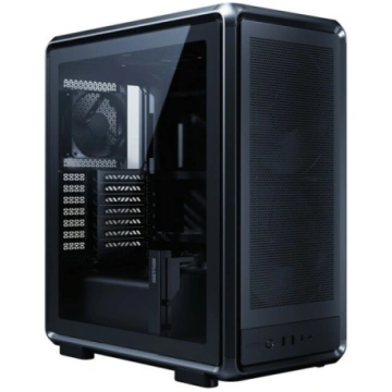 Masterframe 500 Mesh(Melns, Tempered Glass)