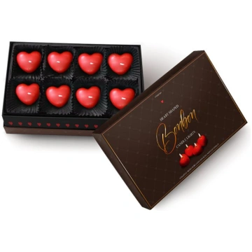 Mikamax - Heart-Shaped Bonbon Candle Light 05129 (