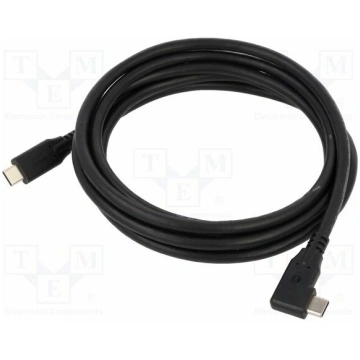 Cable; Thunderbolt 3,Thunderbolt 4,USB 4.0; 2m; bl
