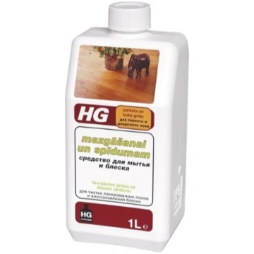 Grīdas mazgāšanas līdzeklis HG, parketam/koks, 1 l
