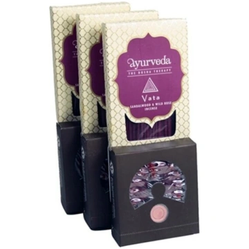 Vīraku komplekts Ayurveda Sandalwood & Wild Rose, 