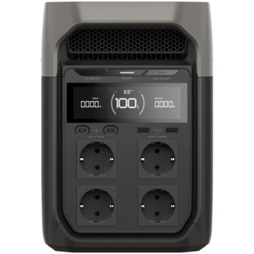 EcoFlow DELTA 3 pārnēsājamā elektrostacija (1024Wh