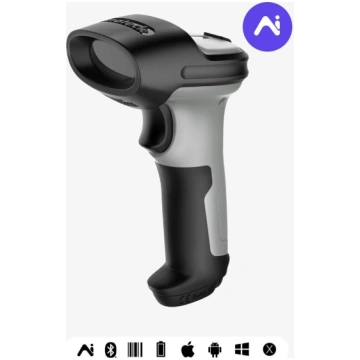 Inateck BCST-70-AI Handheld bar code reader 1D Las