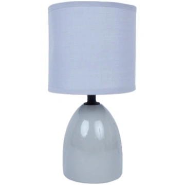 Table lamp LUNAR H23cm, grey DH08576