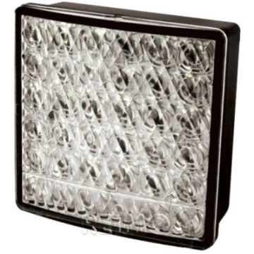 LED flashing light 12V, 5W IP67 500 mm cable clear