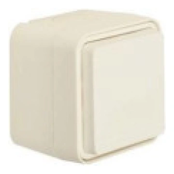 Berker Single Socket W.1 ar pilnu IP55 baltu (6768