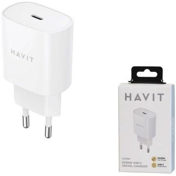 Havit UC25W Type-C tīkla lādētājs