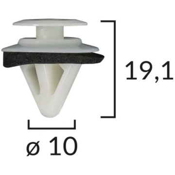 Tapsējuma podziņa ROM B23162 ROMIX