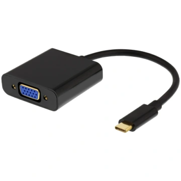 DELTACO USB 3.1 to VGA adapter with audio, USB typ