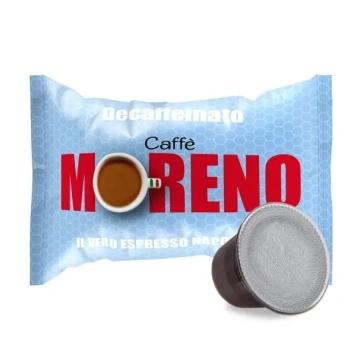 100 Capsule Nespresso Moreno Miscela Decaffeinata