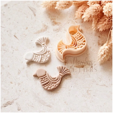 Polymer Clay Cutter, Bird Shape, Animal Earring Cu