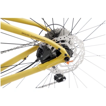 Gravel velosipēds Romet Aspre 2 2024 28", dzeltens
