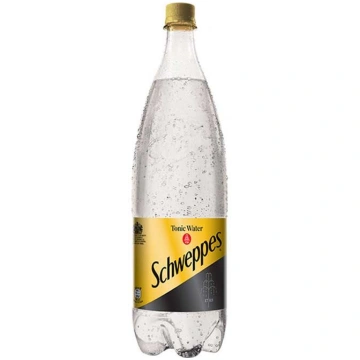 Gāzēts dzēr. Schweppes Tonic gāzēts