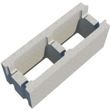 Betona bloki Stoneroc BOND BEAM 190x190x488 (1,268