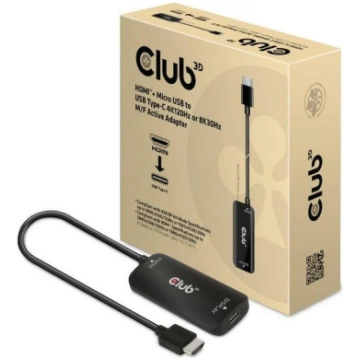 Club3D adapteris CAC-1336, HDMI 1, USB-C 1, Micro-