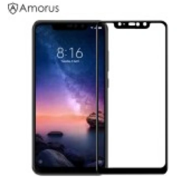 AMORUS Full Glue Silk Printing Tempered Glass Full