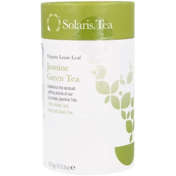 Zaļā tēja JASMINE, beramā, ekoloģiska SOLARIS TEA