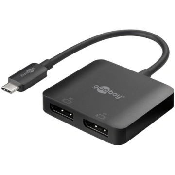 Goobay USB-C Adapter to 2x DisplayPort 60171 60171