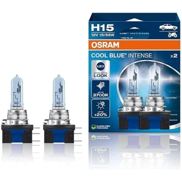 Osram Cool Blue® Intense H15 spuldze, par 20% liel