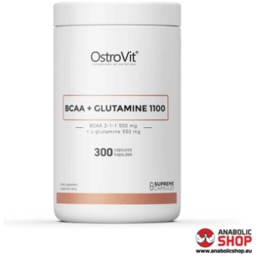 OstroVit BCAA Glutamine 1100 mg 300 kapsulas