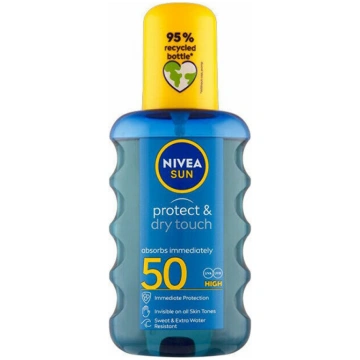Sauļošanās aerosols Nivea Sun Invisible SPF 50 Pro