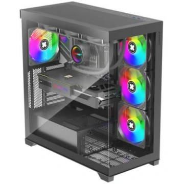 Case|XILENCE|ATX/micro ATX/Mini-ITX|Black|Midi Tow