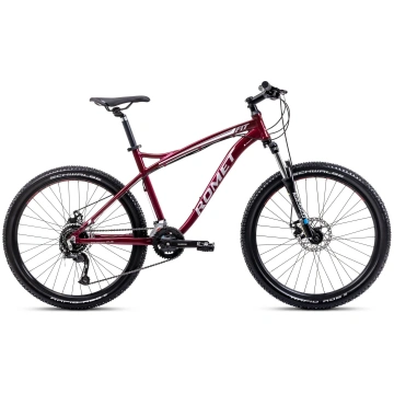Velosipēds Romet Rambler FIT 26 2025 bordo-sudraba