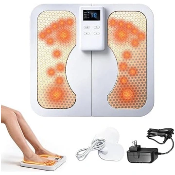 Faltbares Fußmassagegerät mit EMS/TENS, Elektrisch