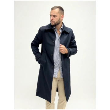 Trench AD basico blu AUTUNNO/INVERNO 26