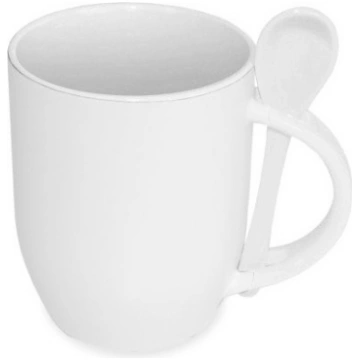 Sublimācijas krūze JS-Coating with spoon white Bes