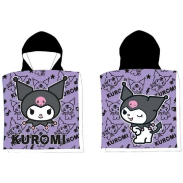 Hello Kitty Kuromi dvielis-pončo 50 × 100 cm