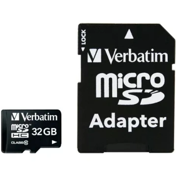 Zibatmiņa Verbatim Premium 32GB MicroSDHC Class 10
