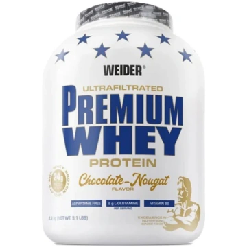 Weider Premium Whey, Šokolādes Nuga - 2300 grami