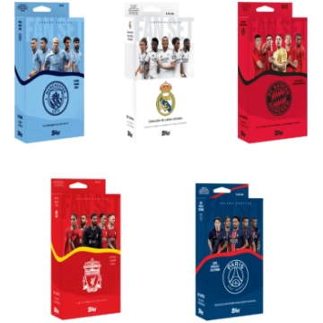 Topps Fan Set 2024/25 Futbola kartītes Real Madrid