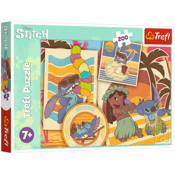 Puzles - Puzzle 200pcs. Musical World Lilo & Stitc