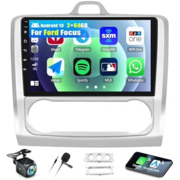 2+64G Android 13 Auto radio priekš Ford Focus Exi 