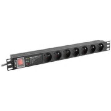 Lanberg barošanas sloksne PL (PDU-PRO-07E-0200-BK)