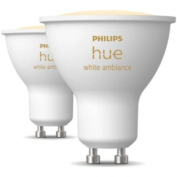 Philips Hue balts atmosfēras apgaismojums GU10 Vie