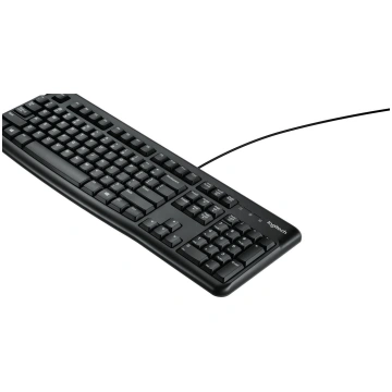 LOGITECH K120 Corded Keyboard, black, USB (US) 920