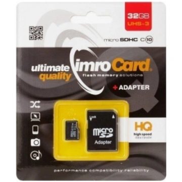 IMRO MICROSD10/32G UHS-3 ADP memory card 32 GB Mic